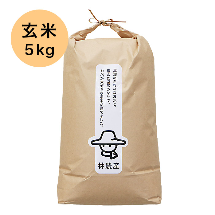 《林農産》【玄米】令和4年産 富山のエコファーマー 林農産 コシヒカリ（5kg） | 越中富山本舗